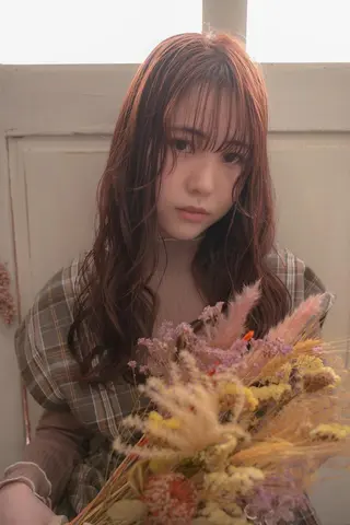 セミロング merc. 宮川琴代のヘアスタイル