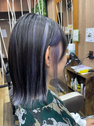 ミディアム カラー 山際勇策 /岐阜美容師のヘアスタイル