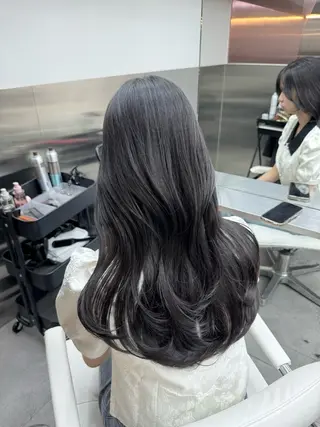 セミロング カラー 髪質改善/美髪縮毛矯 正のスペシャリストのヘアスタイル