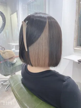 カラー 渡辺 加菜子のヘアスタイル