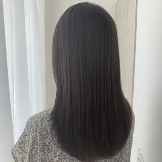 セミロング カラー fio マナミのヘアスタイル