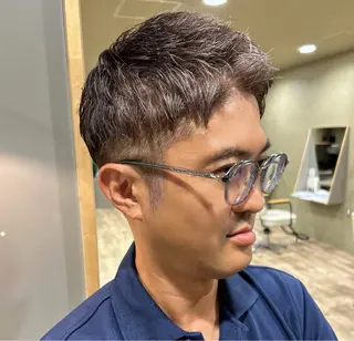 ショート メンズ THE MEN . BY LIOS所属・LIOS 中村 杏奈のヘアスタイル