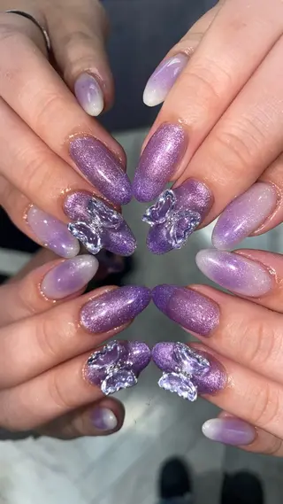 ネイル カンナ【Y2Kネイル /コーンロウ】のネイルデザイン