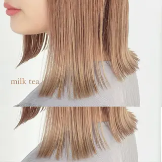 ミディアム La fith hair sept  銀座店所属・あらい みゆのヘアスタイル