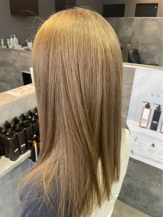 カラー 岡山 乃愛のヘアスタイル