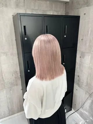 ミディアム ✨メンズ特化& ブリーチ特化Ryuのヘアスタイル