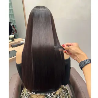 セミロング 森 隆秀/韓国ヘアのヘアスタイル