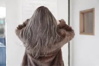 ロング sky所属・くわやま まさきのヘアスタイル