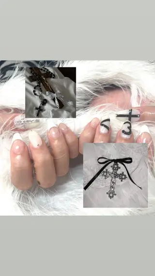 ネイル honoka 池袋❄️🎀🤍のネイルデザイン