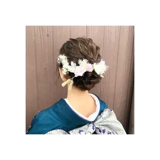 ヘアアレンジ SALON DE KIKUCHI 本店所属・菊池 栄里奈のヘアスタイル