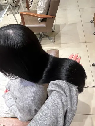 ロング 🩶透明感カラー/ うる艶/nanakoのヘアスタイル