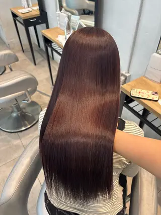 ロング カラー 透明感カラー/ネイル hiroka🩰🎀のネイルデザイン
