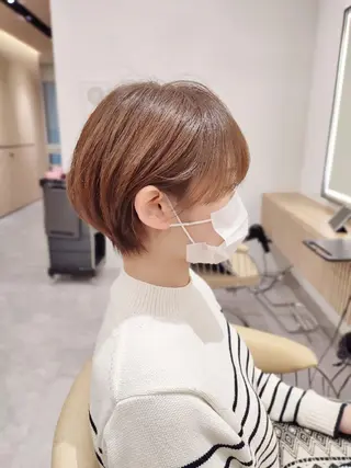 ショート Lond profil 浦和所属・【似合わせ・レイヤー ・パーマ】海気のヘアスタイル