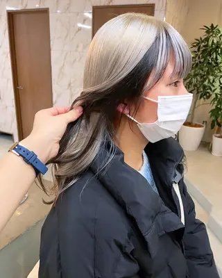 ロング カラー Masena所属・💎韓国風レイヤー /ボブ💎Namiのヘアスタイル