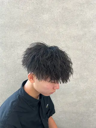 パーマ メンズ イケメン製造機 🔥上原沙羅🔥のヘアスタイル