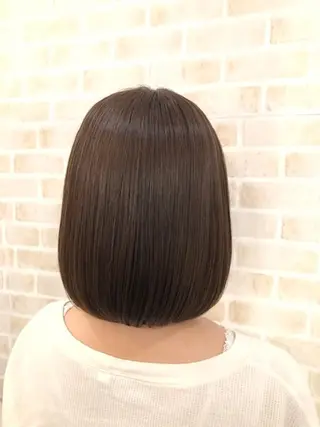 ミディアム カラー 🟦西荻窪ハイトーン 艶髪Yu-Ji🟦のヘアスタイル