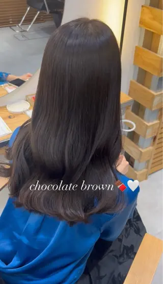 ロング カラー kanon♡ 暖色カラー‎🤍のヘアスタイル