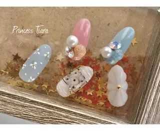 ミディアム ネイル Grantulle nailのネイルデザイン