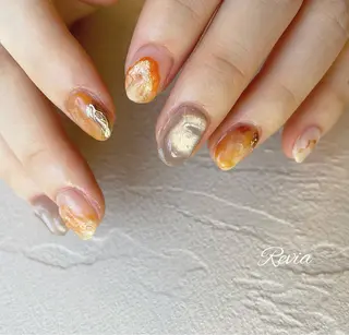 ネイル revia所属・ERI Nailistのネイルデザイン