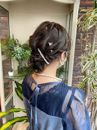 ミディアム ヘアアレンジ TWIN lady's&men's salon 八王子所属・いとう まいこのヘアスタイル