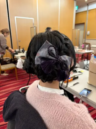 ヘアアレンジ unjour terrace所属・加藤 希実のヘアスタイル