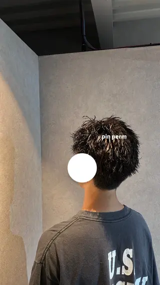 パーマ メンズ Re:nk kotoneのヘアスタイル