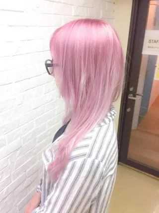 ミディアム カラー エクステリピート率 No.1 菊池　悠介のヘアスタイル