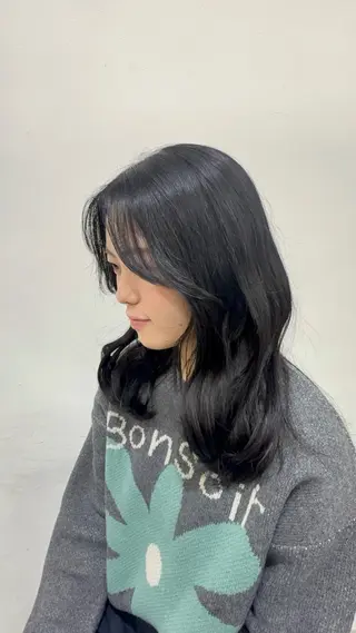 ロング カラー メンズ特化美容師 タケルのヘアスタイル