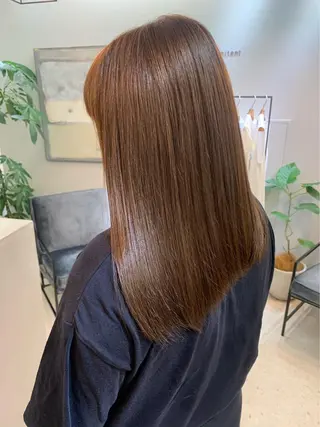 セミロング カラー 阪急/箕面/髪質改善 /千夏のヘアスタイル