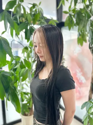 ロング カラー アンフェリール原島店 ﾌｪﾙﾅﾝﾀﾞのヘアスタイル