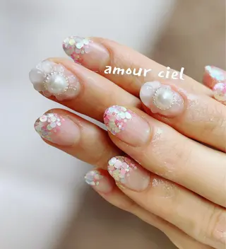 ネイル amour ciel所属・amour ciel あゆみ…☺︎のネイルデザイン