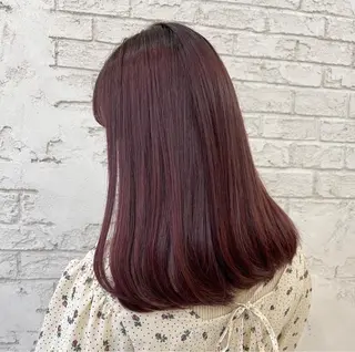 カラー 所沢カットモデル🩵 ゆう❄️🍒のヘアスタイル