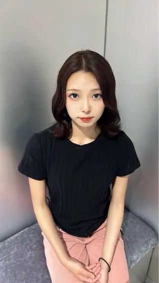 ミディアム カラー 透明感×韓国ヘア 🇰🇷きららのヘアスタイル