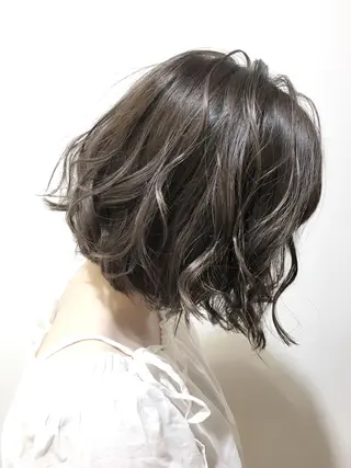 ショート カラー 海外風レイヤーカット 👑店長　平松　由のヘアスタイル