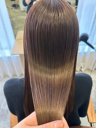 ロング カラー 👑髪質改善の匠👑 サンジョウ ユウキのヘアスタイル