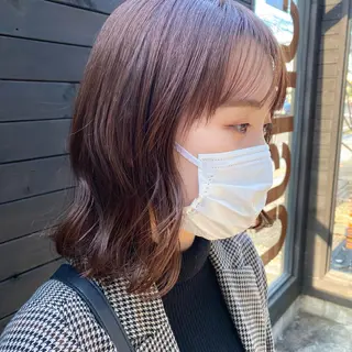 ミディアム カラー 高橋 舟太郎のヘアスタイル