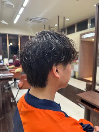 ショート 髙宮壮真/メンズ 🍑暖色カラー🍑のヘアスタイル