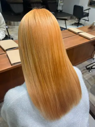 ロング カラー collet矢島 /ブリーチカラーのヘアスタイル