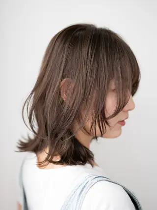 ミディアム カラー 銀座《髪質改善》 垢抜け✨布施拓也のヘアスタイル