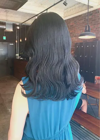 セミロング カラー 村田 来倖のヘアスタイル