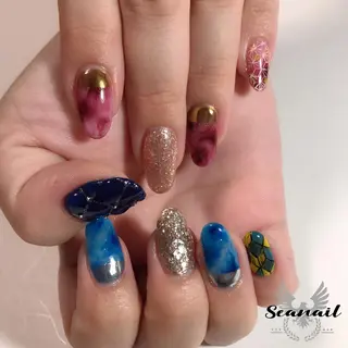 ネイル 小尾 栞のネイルデザイン