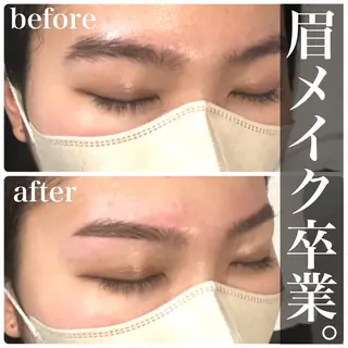 カラー パーマ メンズ アイブロウ ar+ hair salon所属・眉毛専門店✨ar+ 新宿 NARUMIの眉毛・アイブロウイメージ