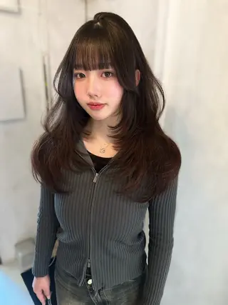 ロング 上野/韓国hair 🤍MOEKA🤍のヘアスタイル