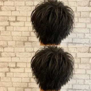 ショート メンズ 竹内 翼のヘアスタイル