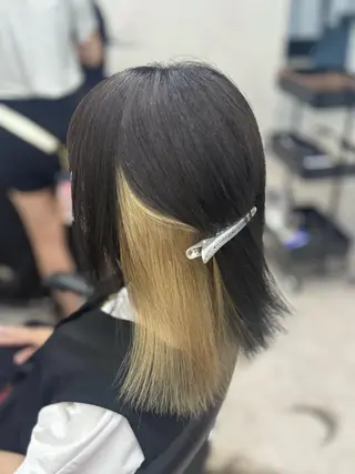 ミディアム 🌟YUYA🌟 大宮/ハイトーンのヘアスタイル