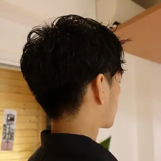 パーマ メンズ マツザキ メグミのヘアスタイル
