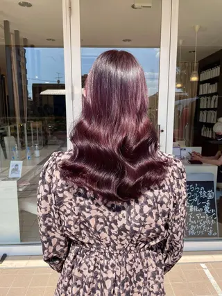 ロング 武田 清久のヘアスタイル