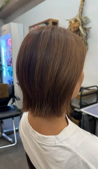 ショート カラー カノエ博多ミスト店 /MOMOKAのヘアスタイル