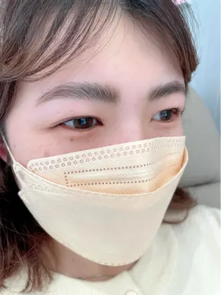 マツエク・マツパ アイブロウ MINX  men's　face所属・MINX eye トシジマ　ユキのマツエク・マツパデザイン