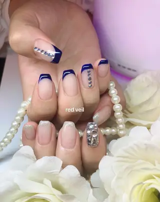 ミディアム ネイル 長さ出し専門 nynaのネイルデザイン